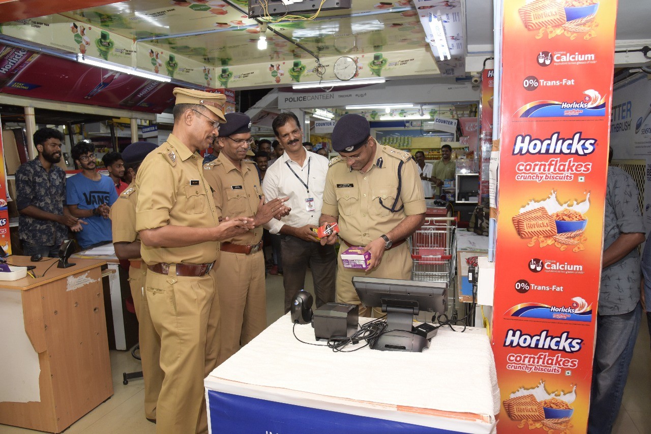 Self Billing counter at SCPC Thrissur opend on 31.05.2019  by Sri Anup Kuruvilla John IPS Dy IGP (Trg) KEPA